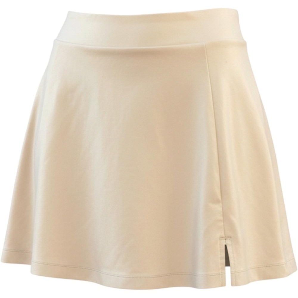 Lady Hagen Golf Skort Tan Khaki Active Skirt with Built-in Shorts Womens Size S